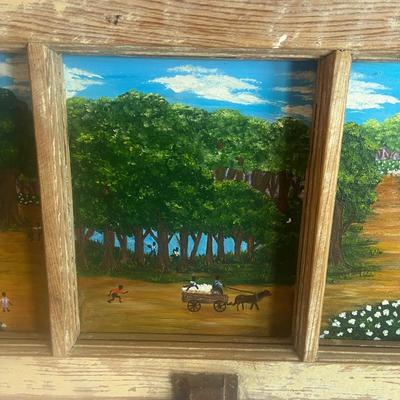 Mis Mardranne Painting "Life in the Field" (B1-MG)