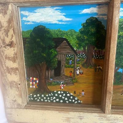 Mis Mardranne Painting "Life in the Field" (B1-MG)