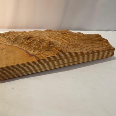 Unique Wood Wall Art with 3D Effect (DR-RG)