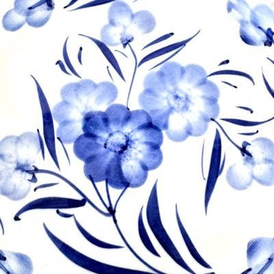 Lot of 5 Blue and White Dishes