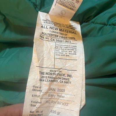 North Face Sleeping Bag & More Camping Gear (D-MG)
