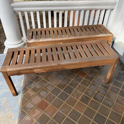 Two Wooden Benches (FY-MK)