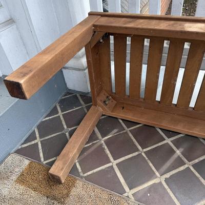 Two Wooden Benches (FY-MK)