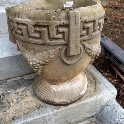 Two Concrete Planters (FY-MK)