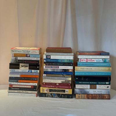 Collection of Fiction Novels & More (LR-MG)