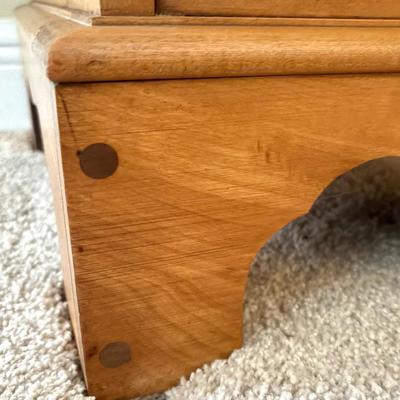 Vintage Wooden Desk and Chair