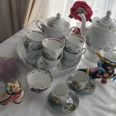 Tea Cups Tea Pot and more