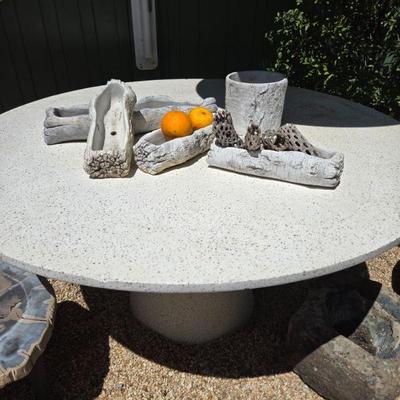 Terrazzo table 70% off now $609  55" dia