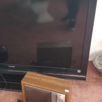 Sony Bravia TV, Radio (or speaker?) Boom box