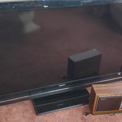 Sony Bravia TV, Radio (or speaker?) Boom box