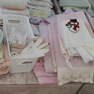 Vintage Towels Lot & more