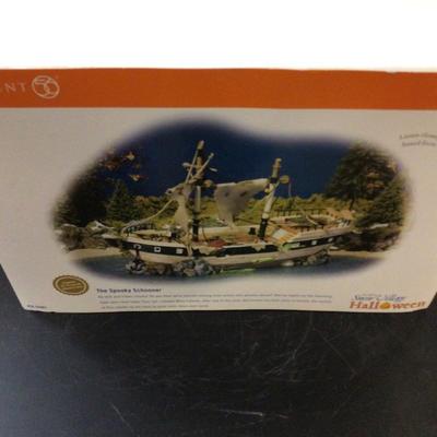 Dept 56 Snow Village The Spooky Schooner