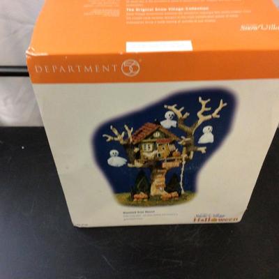 Dept 56 Snow Village Haunted Tree House