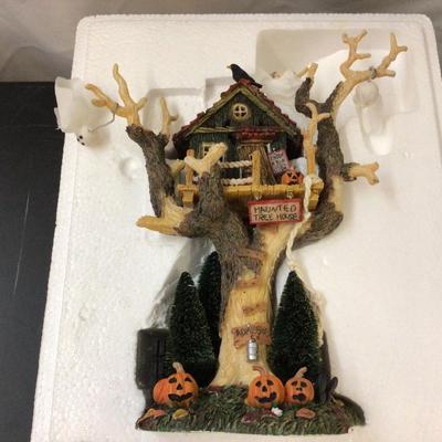 Dept 56 Snow Village Haunted Tree House
