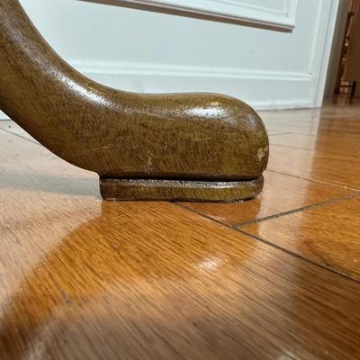 LOT 219: Vintage Mahogany Ashtray/Plant Stand