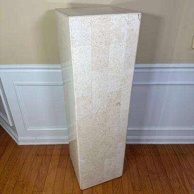 LOT 222: Marble Pedestal