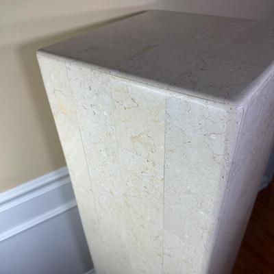 LOT 222: Marble Pedestal
