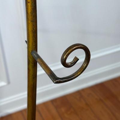 LOT 223: Framed Painting w/ Floral Easel