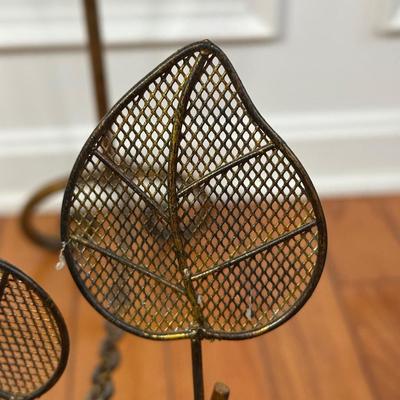 LOT 223: Framed Painting w/ Floral Easel