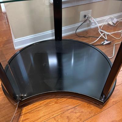 LOT 224: Glass Curio Cabinet Display