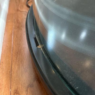 LOT 224: Glass Curio Cabinet Display