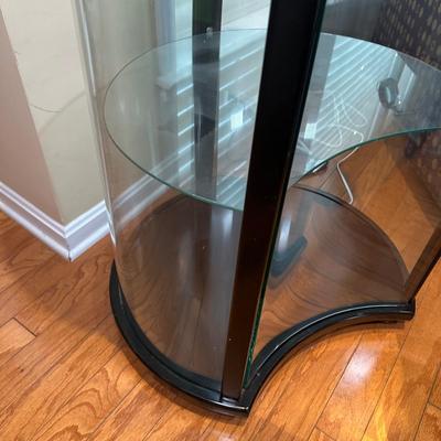 LOT 224: Glass Curio Cabinet Display