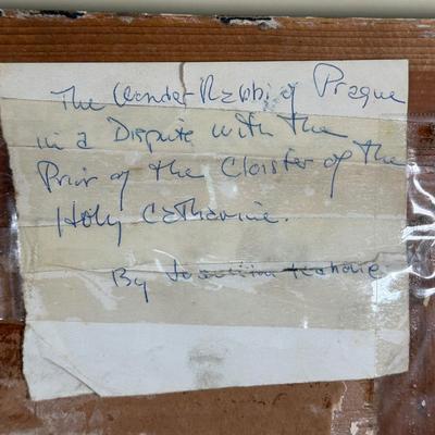 LOT 225: Vintage Embossed Copper Art