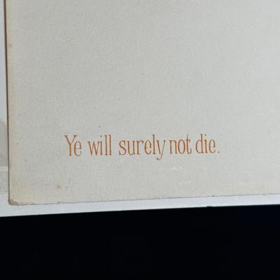 LOT 228: 7 Signed Prints From “The Bible, Genesis” Portfolio by Abel Penn