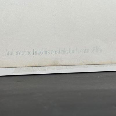 LOT 228: 7 Signed Prints From “The Bible, Genesis” Portfolio by Abel Penn