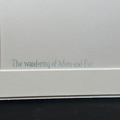 LOT 228: 7 Signed Prints From “The Bible, Genesis” Portfolio by Abel Penn