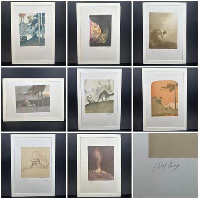 LOT 229: 8 Signed Prints From “The Bible, Genesis” Portfolio by Abel Penn