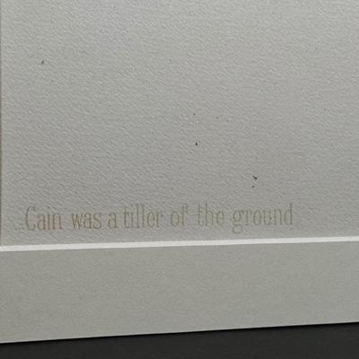 LOT 229: 8 Signed Prints From “The Bible, Genesis” Portfolio by Abel Penn