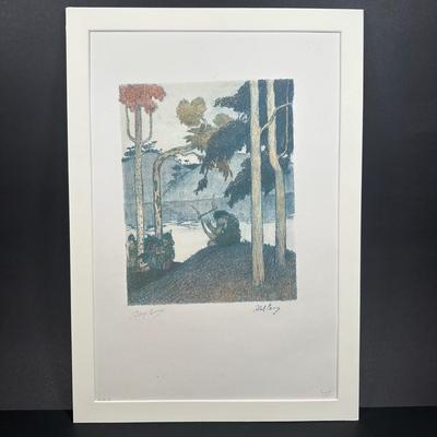 LOT 229: 8 Signed Prints From “The Bible, Genesis” Portfolio by Abel Penn