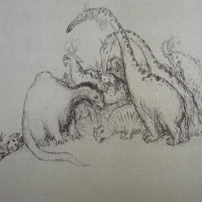 LOT 229: 8 Signed Prints From “The Bible, Genesis” Portfolio by Abel Penn