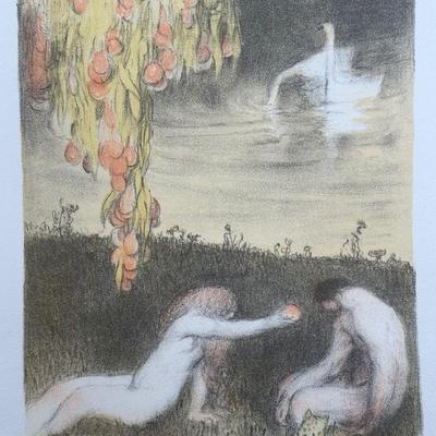 LOT 230: 8 Signed Prints From “The Bible, Genesis” Portfolio by Abel Penn