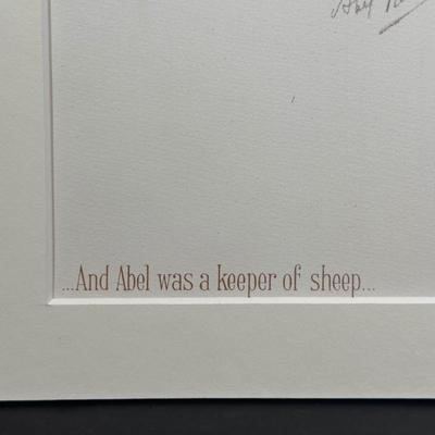 LOT 230: 8 Signed Prints From “The Bible, Genesis” Portfolio by Abel Penn