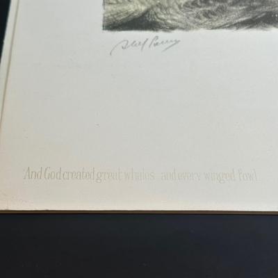 LOT 230: 8 Signed Prints From “The Bible, Genesis” Portfolio by Abel Penn
