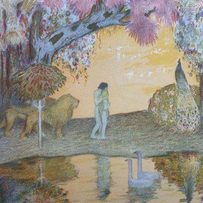 LOT 230: 8 Signed Prints From “The Bible, Genesis” Portfolio by Abel Penn