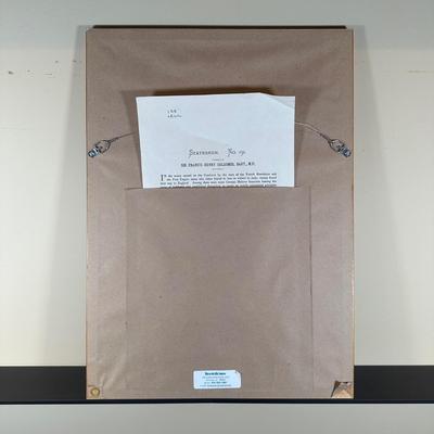 LOT 231: Set Of 3 Vintage Framed Vanity Fair Prints