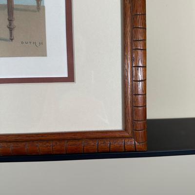 LOT 231: Set Of 3 Vintage Framed Vanity Fair Prints