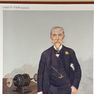 LOT 231: Set Of 3 Vintage Framed Vanity Fair Prints