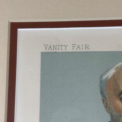 LOT 231: Set Of 3 Vintage Framed Vanity Fair Prints