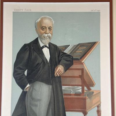 LOT 231: Set Of 3 Vintage Framed Vanity Fair Prints