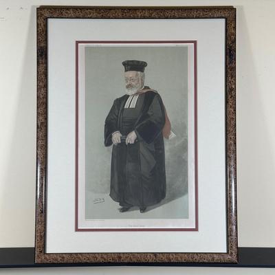 LOT 232: Set Of 4 Vintage Framed Vanity Fair Prints