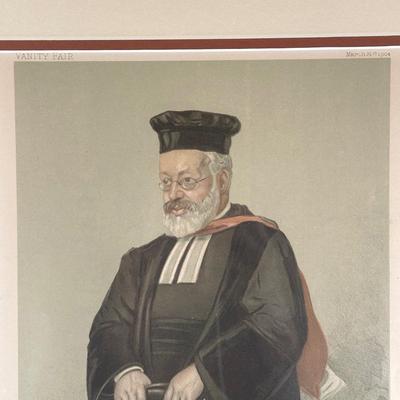 LOT 232: Set Of 4 Vintage Framed Vanity Fair Prints