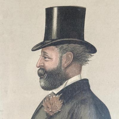 LOT 232: Set Of 4 Vintage Framed Vanity Fair Prints