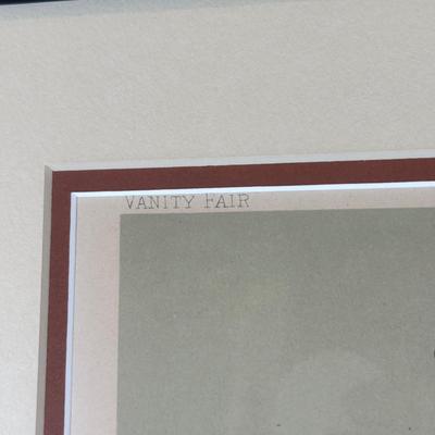 LOT 232: Set Of 4 Vintage Framed Vanity Fair Prints