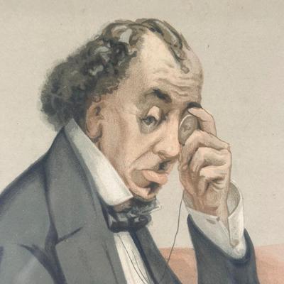 LOT 232: Set Of 4 Vintage Framed Vanity Fair Prints