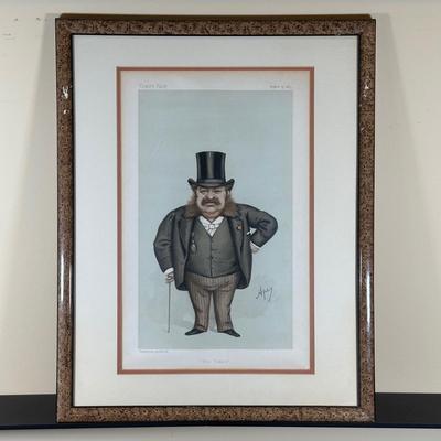 LOT 232: Set Of 4 Vintage Framed Vanity Fair Prints