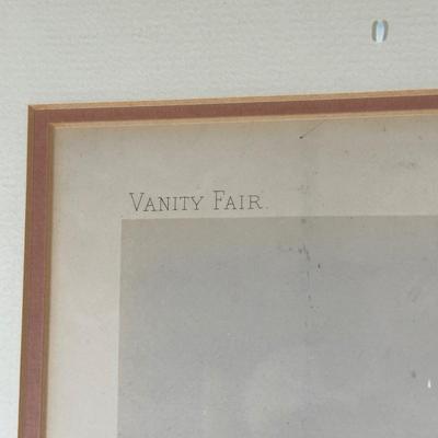 LOT 232: Set Of 4 Vintage Framed Vanity Fair Prints